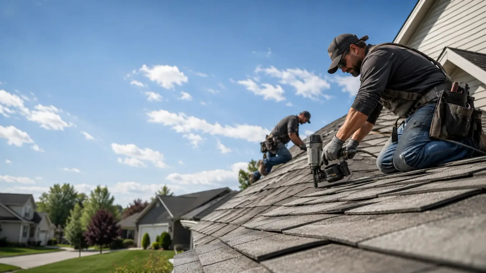 Storm Damage Roof Repair in Roxana, IL near me